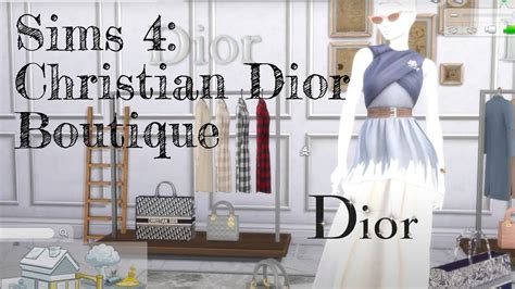 sims 4 dior store|Dior street chic sims 4.